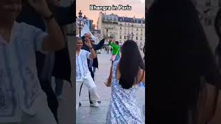 Bhangra in Paris #youtubeshorts #travel #pathik #europeancity #shorts #shortsfeed