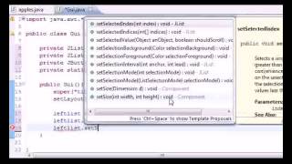 Java Programming Tutorial 70 Multiple Selection List