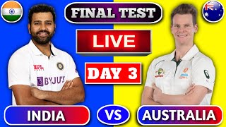 🔴Live: India vs Australia, 4th Test Day 3 | IND vs AUS Live Cricket Score | Today Cricket Match Live