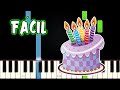 Parabéns Pra Você (Happy Birthday) - VERSÃO FÁCIL | Piano e Teclado Tutorial