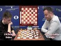 gm daniil dubov takes on the world’s tallest gm aleksandar indjic in round 4 of worldblitz2023