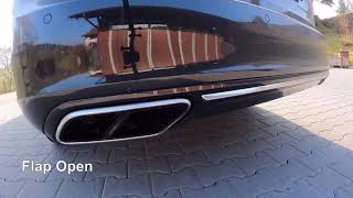 Volvo V90 T6 Heico Sportiv Flap Exhaust \u0026 Heico Chip, acceleration 0-100