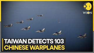 China files 103 military planes towards Taiwan | Latest News | WION