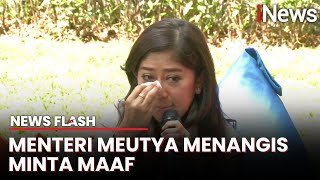 Di Hadapan Warga, Meutya Hafid Menangis Minta Maaf Anak Buahnya jadi Antek Judol