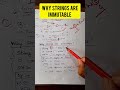 Why strings are immutable #java #javaforbeginners #coding #tutorial