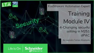 EcoStruxure Automation Expert - M4.4 Changing security settings in the M251 dPAC