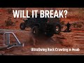 Does RiG’d UltraSwing break rock crawling trails in Moab? Jeep Gladiator Hitch Mounted Tire Carrier