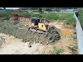 Excellent skill leveling residence road project by Liugong B160C Dozer | Machine Cambodia