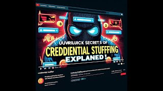 How Hackers Steal Your Accounts (And How to Stop Them!)" "Credential Stuffing Attacks EXPLAINED 🔓
