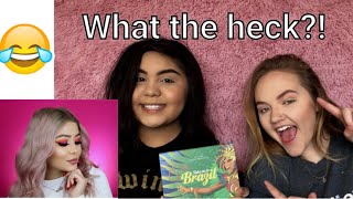 WE TRY FOLLOWING A DAISY MARQUEZ MAKEUP TUTORIAL *FAIL*