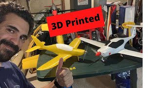 3D Printed Remote Control Planes!