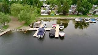 Drone flight over Riverwood park in Lindsay