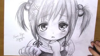 How to Draw a Cute Loli Anime Girl [Easy Drawing for Beginners]