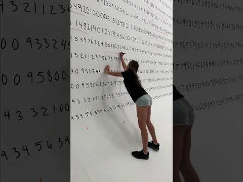 Human calculator solves world's longest math problem #shorts