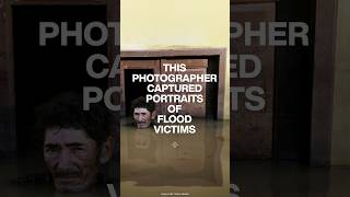 These Portraits Were Taken During Devastating Floods 📷 #contemporaryart #floods #shorts