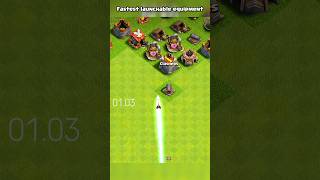 Giant Arrow Fastest launchable equipment ll Clash of clans ll #shorts #clashofclans #coc