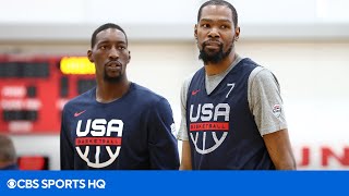 Kevin Durant and Bam Adebayo Get Into a Friendly Twitter Feud Over Practice | CBS Sports HQ