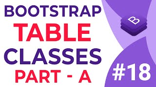 Bootstrap Table Classes  - Bootstrap Tutorial