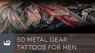50 Metal Gear Tattoos For Men
