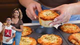 How to Make Little Caesars PIZZA CRAZY PUFFS at home but so MUCH BETTER, it’s so