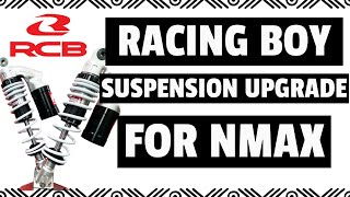 Nmax RCB Suspension Upgrade | Racing Boy VE SERIES | LINEAR Springs | AV Moto