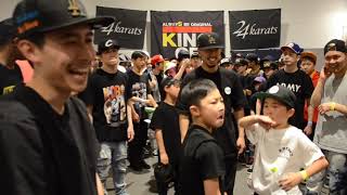 Baby Twiggz vs Baby StreetBeast vs Kid Twiggz | THE KRUMPIRE JAPAN QUALIFIER TOP 26 ⑦ | 2019.04.20