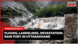 North India Floods | Heavy Rains Cause Landslides In Uttarakhand, Many Roads Shut | Uttarakhand Rain