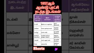 HISTORY-1857-மாபெரும் கலகம் (REVOLT OF 1857) #shortvideo