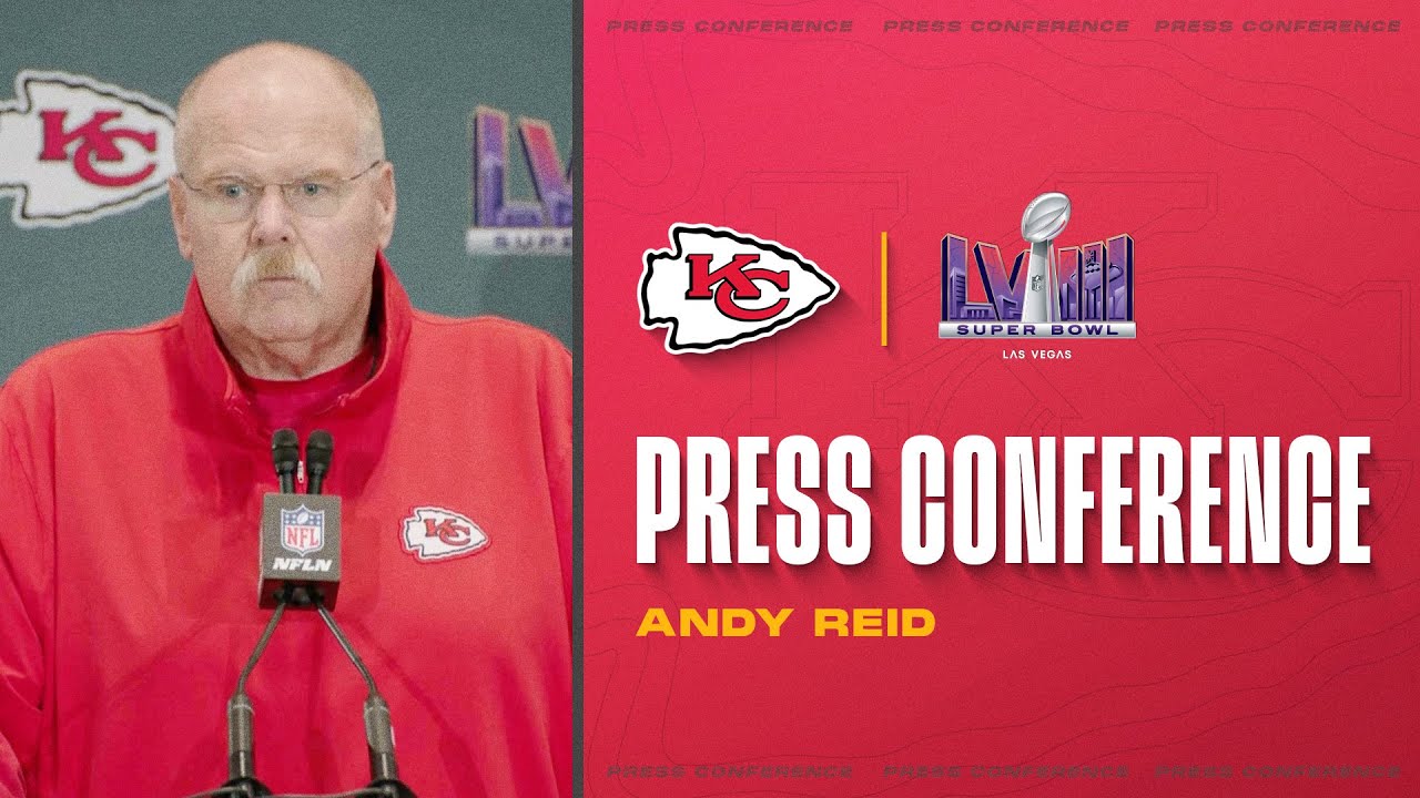 Full Length Andy Reid Super Bowl LVIII Press Conference | 2/7/2024 ...