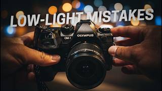 5 Common Mistakes In Low Light Photography