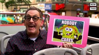 Tom Kenny (SpongeBob) being iconic for 4 minutes straight