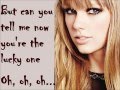 Taylor Swift - The Lucky One (Lyrics)