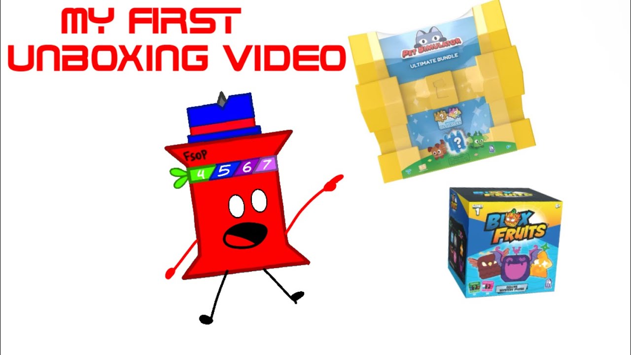 My First Unboxing Video Youtube