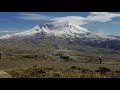 smoke and storms at mt st helens