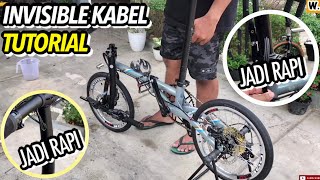 TUTORIAL INVISIBLE CABLE! SELANG REM HIDROLIK BRAKE SET UNTUK SEPEDA LIPAT - ELEMENT TROY GEN 3!