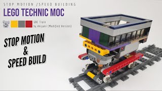 Let's Build LEGO Technic MOC Akiyuki GBC Train [Stop Motion and Speed Building]