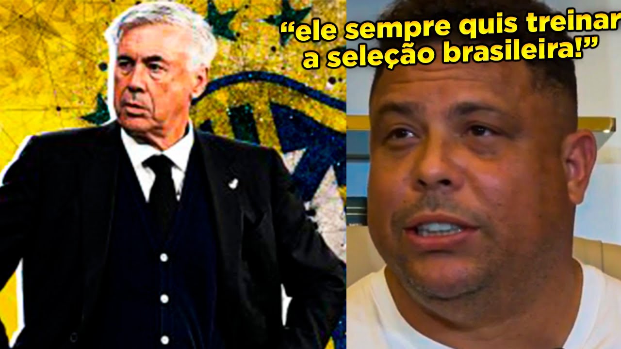 CBF É MALUCA DE NÃO QUERER O ANCELOTTI!! JORNALISTAS REAGEM A ANCELOTTI ...