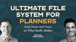 Stress Free File Systems for Construction Planners & Schedulers