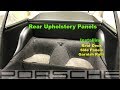 1967 Porsche 911 Video 58 Installing rear upholstery panels