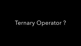 Ternary Operator | Java | Finding Biggest among 2 numbers