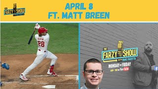 Philadelphia Phillies Beat Reporter Matt Breen joins the Farzy Show | Eagles & Sixers Talk | 4/8/21