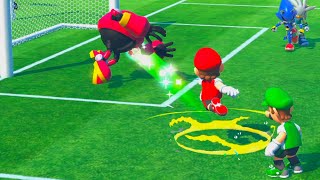 【 Mario And Sonic At the Olympic Games 2020  Football】2 Player Mario and Daisy