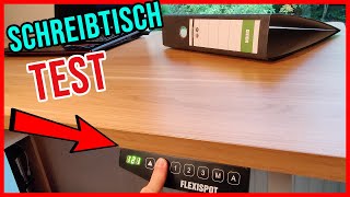 Höhenverstellbarer SCHREIBTISCH TEST ⚡ Elektrischer Schreibtisch für Arbeit und Gaming (Flexispot)