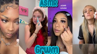 ASMR GRWM TIKTOK COMPILATION#tiktokcompilation#tiktokvideos#grwm#asmr