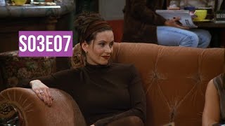 F.R.I.E.N.D.S | Friends pretend they listening to Ross | s03e07 | HD