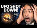 UFO SHOT DOWN by US Fighter Jet! EXPLODES! 4K