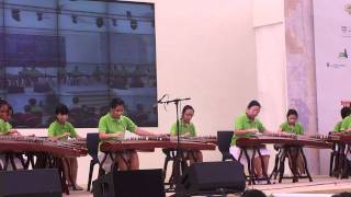 Jubilant 喜氣洋洋 by Chung Cheng Guzheng -Oh! What A Night Concert @ Singapore Heritage Festival 2011