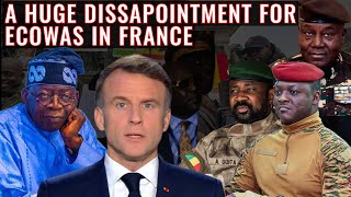 ECOWAS LOSES AGAIN IN FRANCE. TRAORE AND THE AES SHOWS THEM FIRE IN FRANCE.