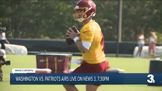 Megan LIVE Washington Patriots pregame