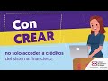 Programa CREAR, línea especial de crédito para tu negocio